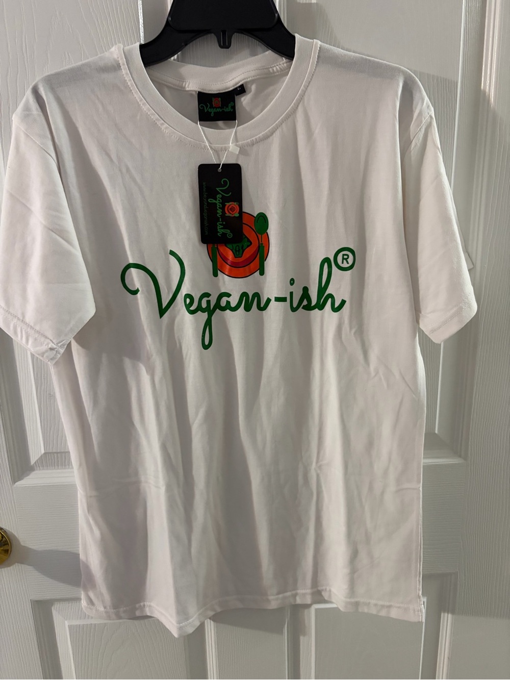 White Graphic Tee -